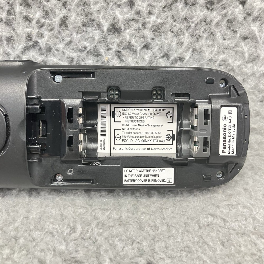 Panasonic KX TGLA40 B Handset Only | No Batteries or Base replacement Part