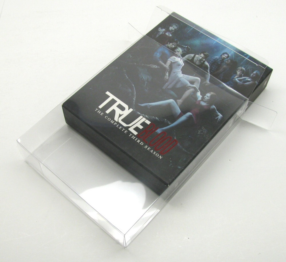 25x DVD OVERSIZED BOX SET (SIZE DVO D) - CLEAR PLASTIC PROTECTIVE BOX PROTECTOR