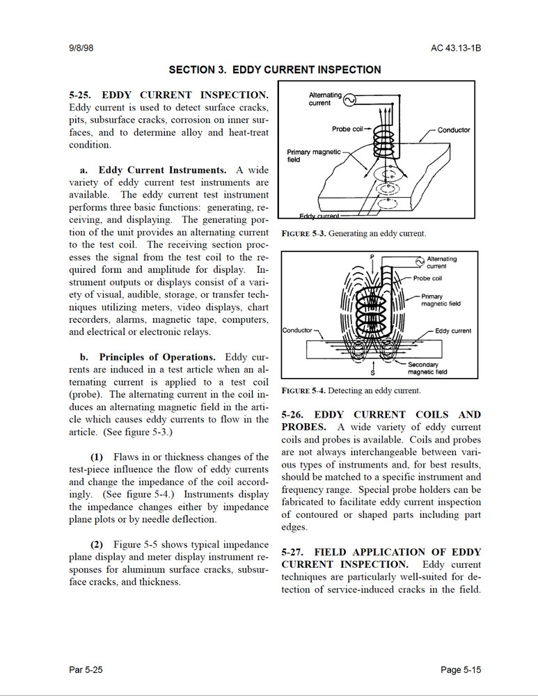646 pg. 43.13-1B Methods Techniques Practices - Aircraft Repair Inspection on CD