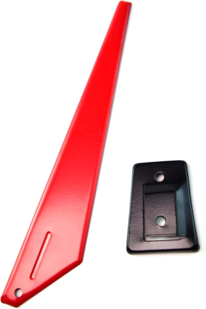 Mailbox Flag Galvanized Sheet Mail Box Flag Replacement Kit for Metal Brick S...