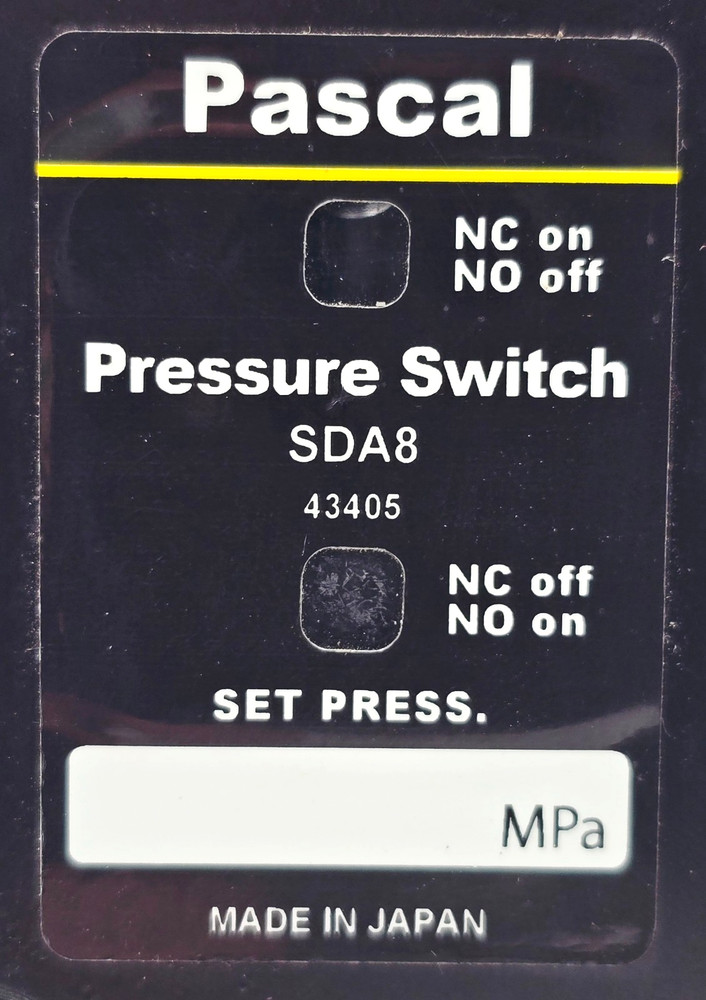 SDA8 PASCAL PRESSURE SWITCH 43405