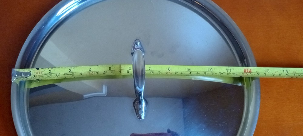 Unbranded Replacement Cookware Lid, 12.5" Diameter, Aluminum ??