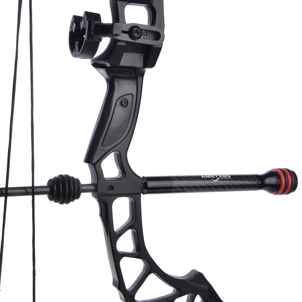 6-12'' Compound Bow Stabilizer Shock Absorber Silencer Hunting Shooting Target