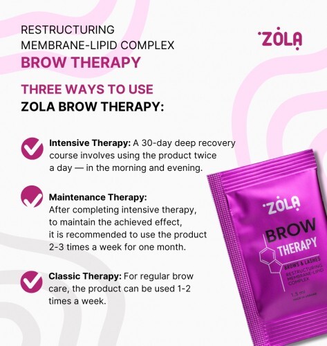ZOLA Brow Therapy Restructuring Membrane-Lipid Complex 1.5 ml x 10 pcs.