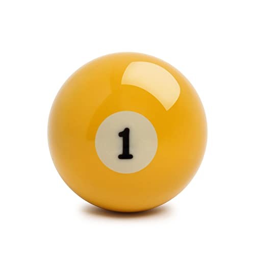 Billiard Pool Table Standard Replacement Ball 2 ¼” - 57.2 mm (#1)
