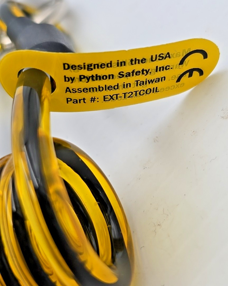 Fall Protection For Tools Tether Coil T2T Trigger To Trigger 1500067