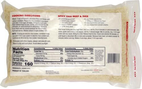 Dynasty Jasmine Rice 5 Lb
