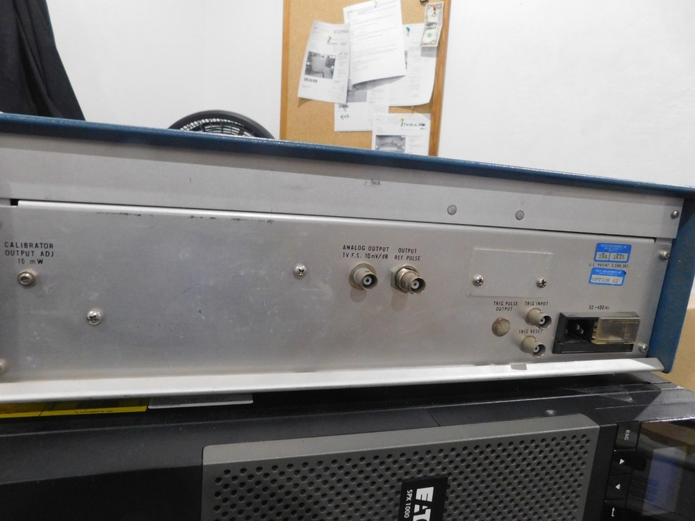 Pacific Measurements Model: 1018B RF Peak Power Meter. Code: 19A, Option: 02