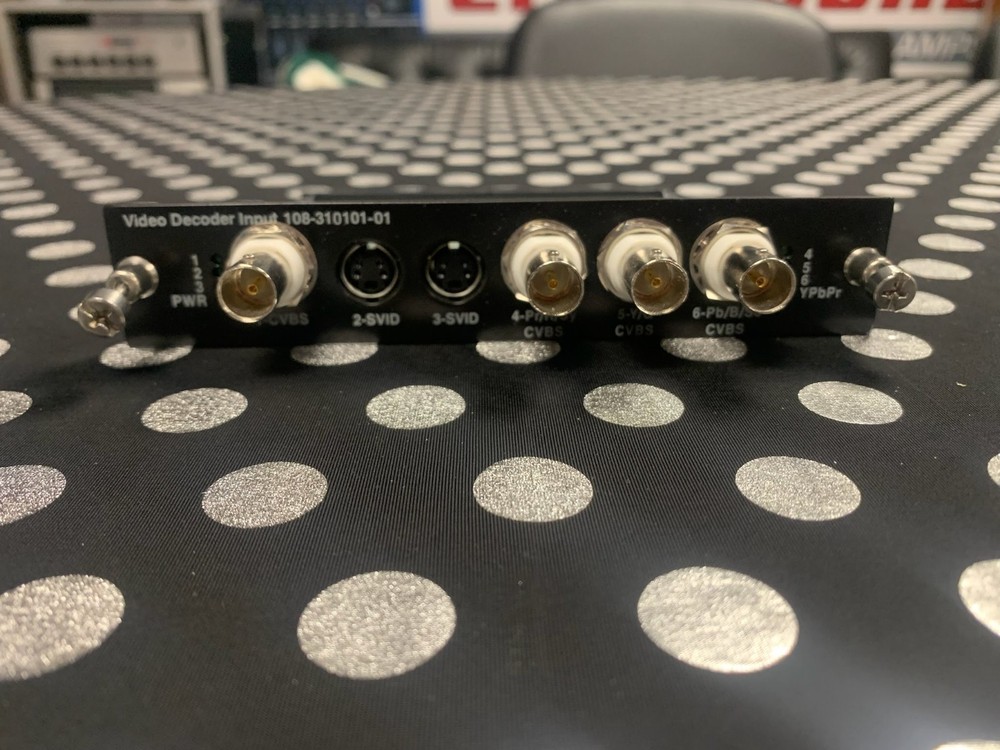 Christie Video Decoder Input Card 108-310101-01