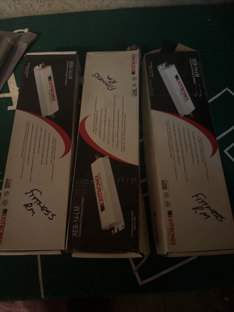 (3) EXITRONIX XEB-14-LM / XEB14LM - Open Box