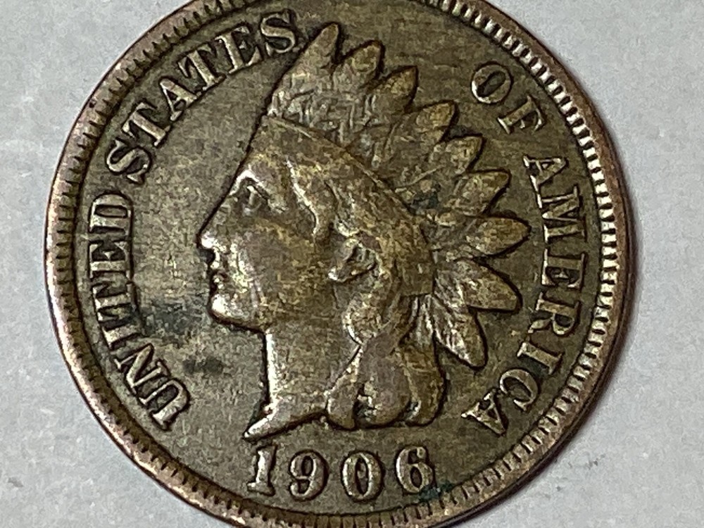 1906. INDIAN HEAD PENNY