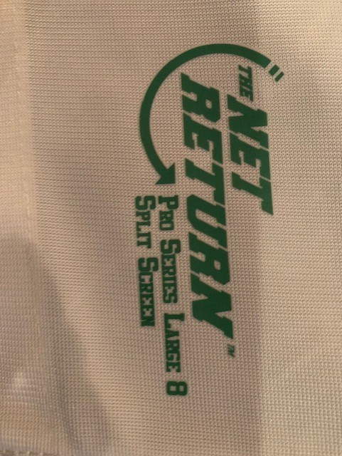 Net Return Split Screen - Pro Series Large 8 projector screen