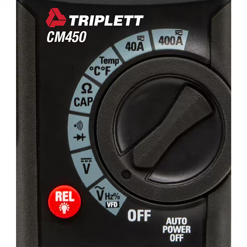 400 Amp True RMS AC/DC Clamp Meter