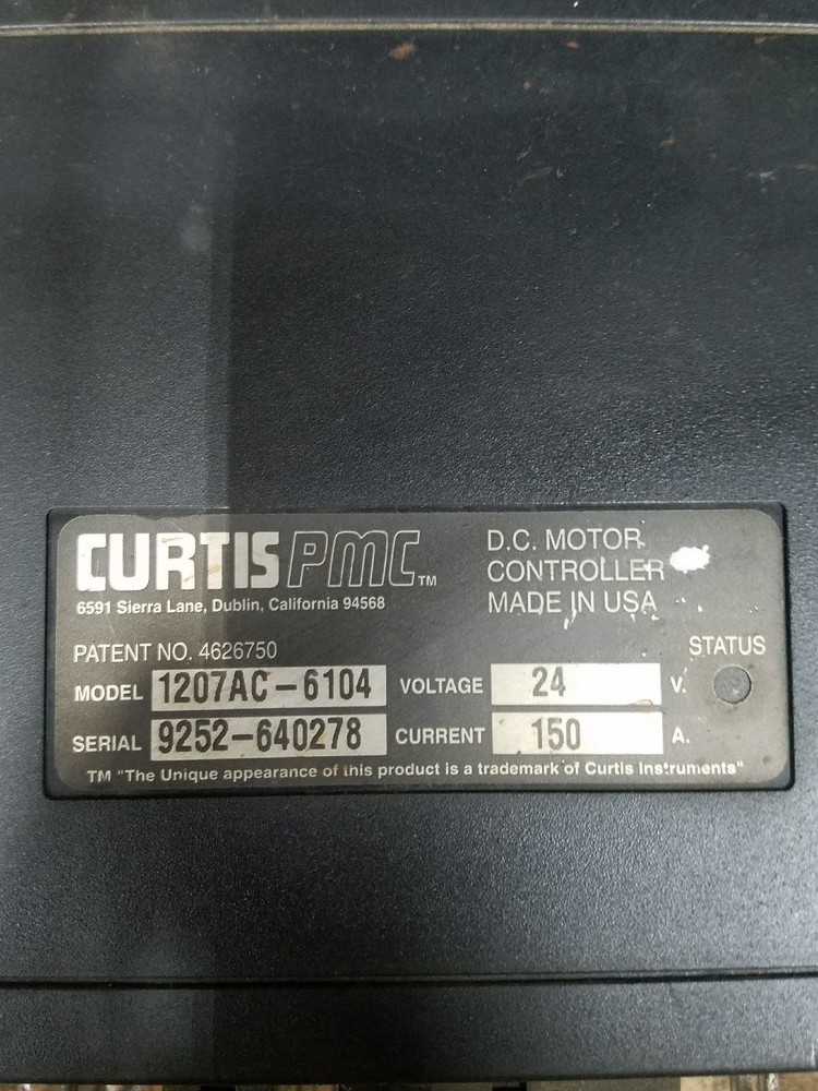Used Working Curtis Controller 1207AC-6104