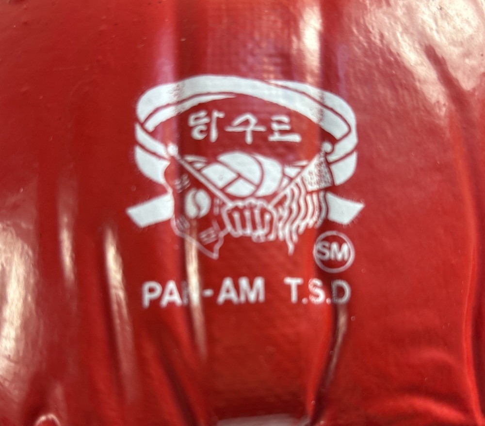 Taekwondo Sparring Headgear: Red