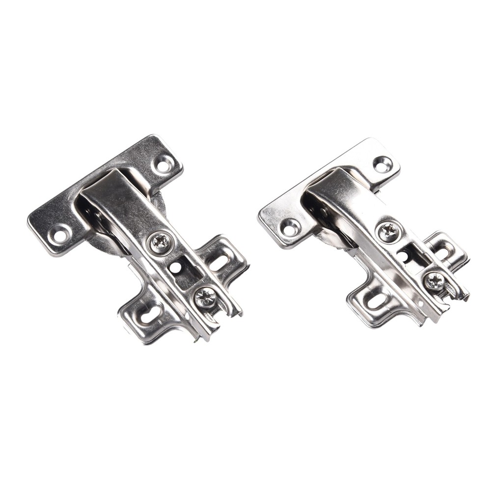2 Pcs/Set 90 Degree Kitchen Cabinet Cupboard Concealed Angular Corner Door Hinge