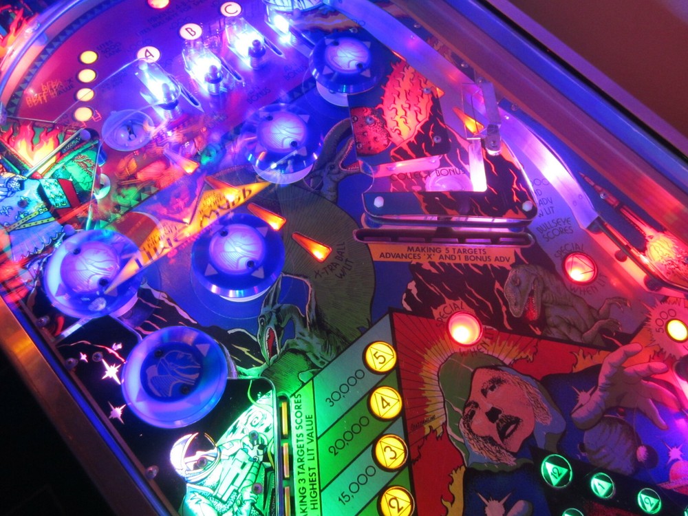 TIME WARP Pinball - NON GHOSTING LED Lighting Kit custom SUPER BRIGHT KIT