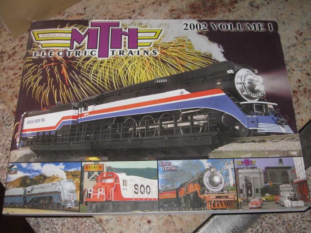 MTH Model Train Catalogs- 2001 & 2002