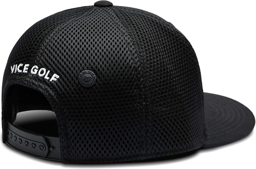 Vice Golf Squad Cap Medium, All Black