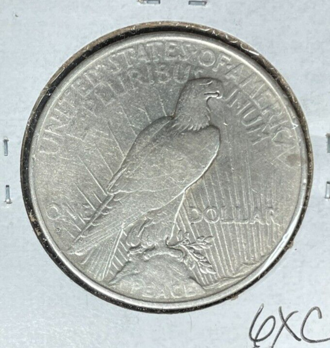 1934-D PEACE SILVER DOLLAR - XF ~NICE COIN~