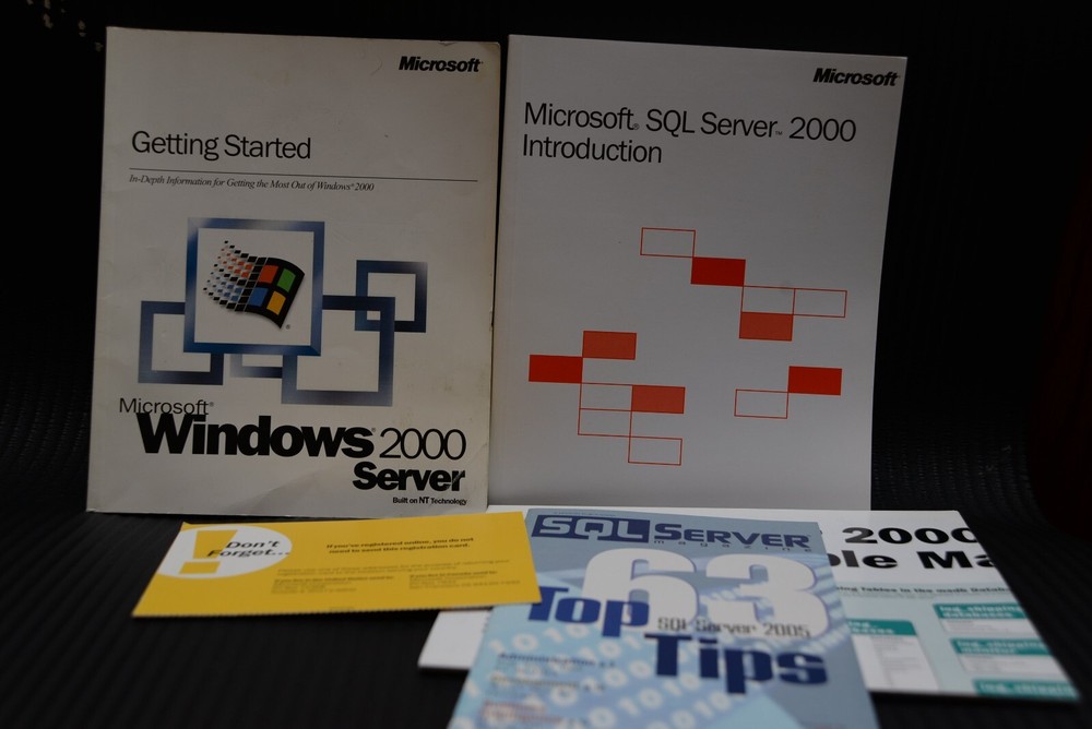 Microsoft SQL Server 2000 Standard Edition ( books only ) ( lot 2 )