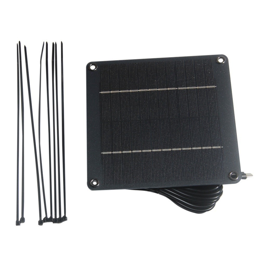 Efficient 4W 12V Solar Panel Compatible with For Garden Lights and Security