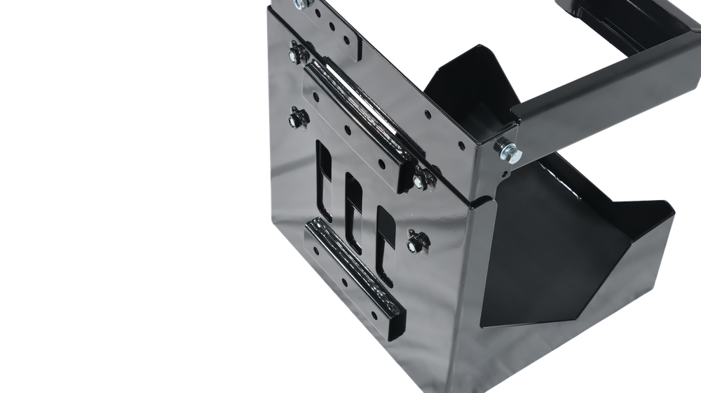 Adjustable Backpack Blower Rack for Open & Enclosed Trailer/ Truck Holder W/Lock