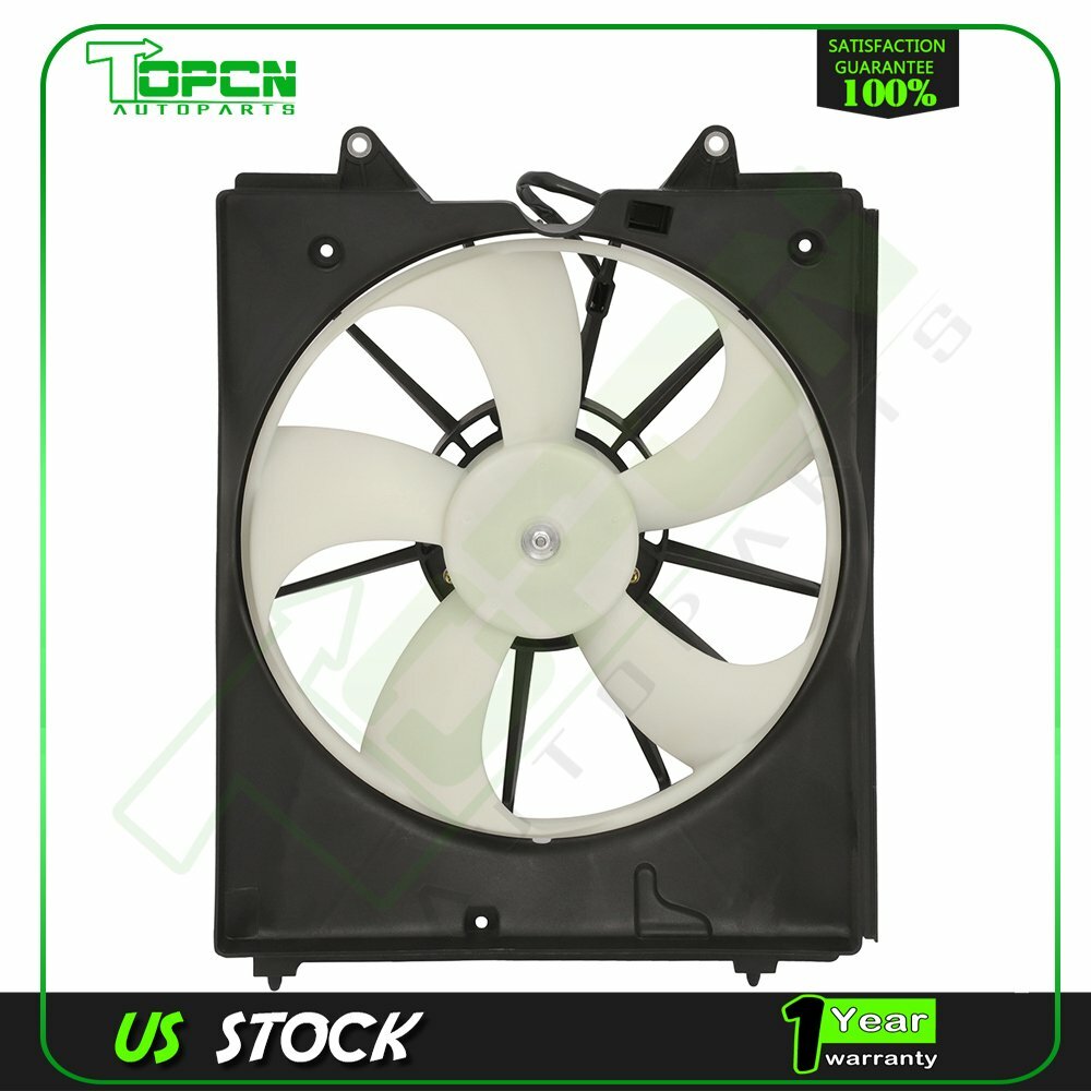 Radiator Cooling Fan Assembly For 2011 2012 2013 2014-2017 Honda Odyssey