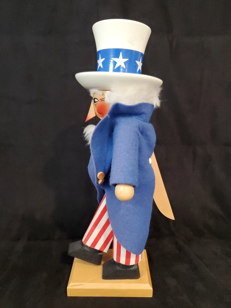 Nutcracker Full Size Uncle Sam w/ Sword - Made West Germany Fireworks Festivals