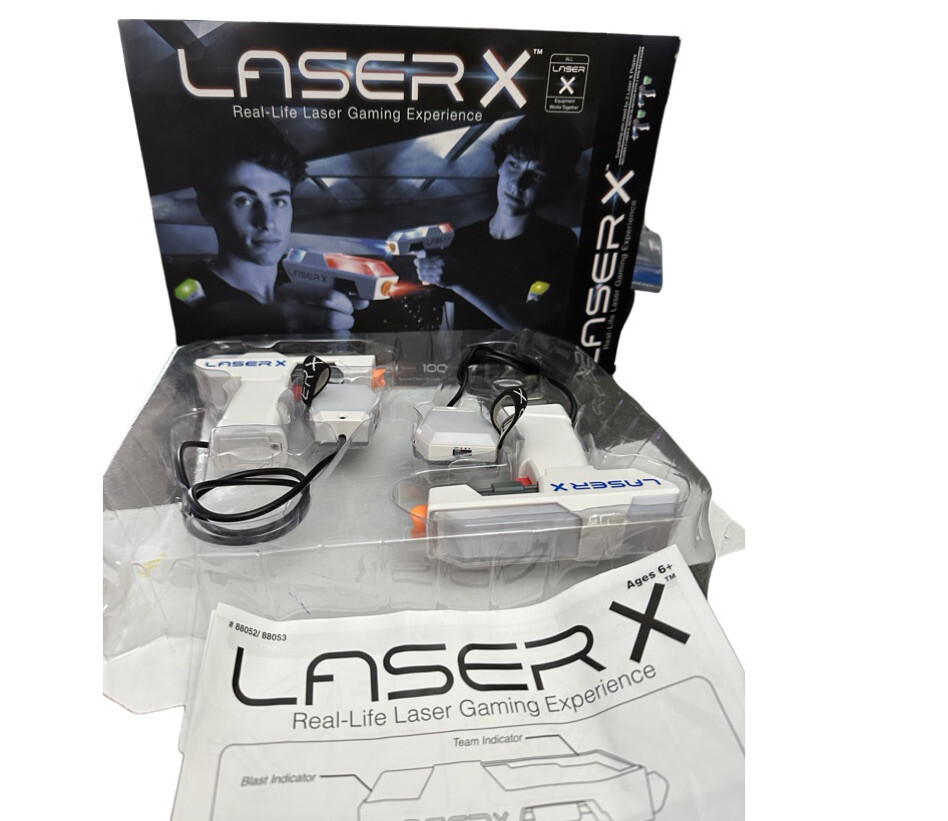 Laser X Real Life Laser Gaming Micro Blaster 2 Blaster Set