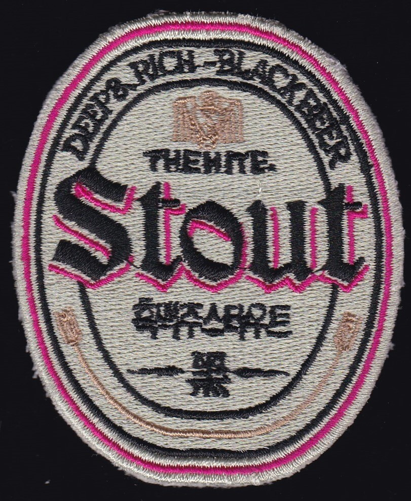 Hite Stout Beer Black Beer Patch #5