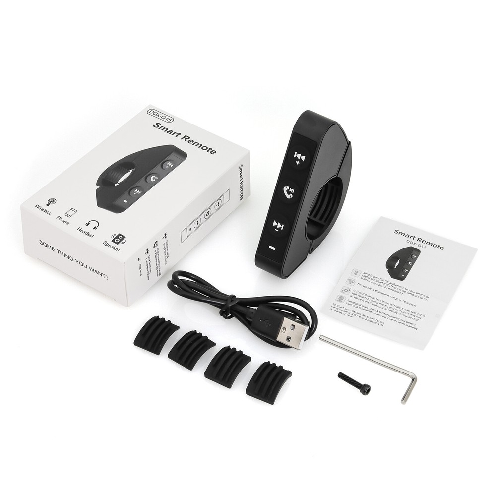 Wireless Bluetooth Motorcycle Handlebar Controller Steering Wheel Remote Control