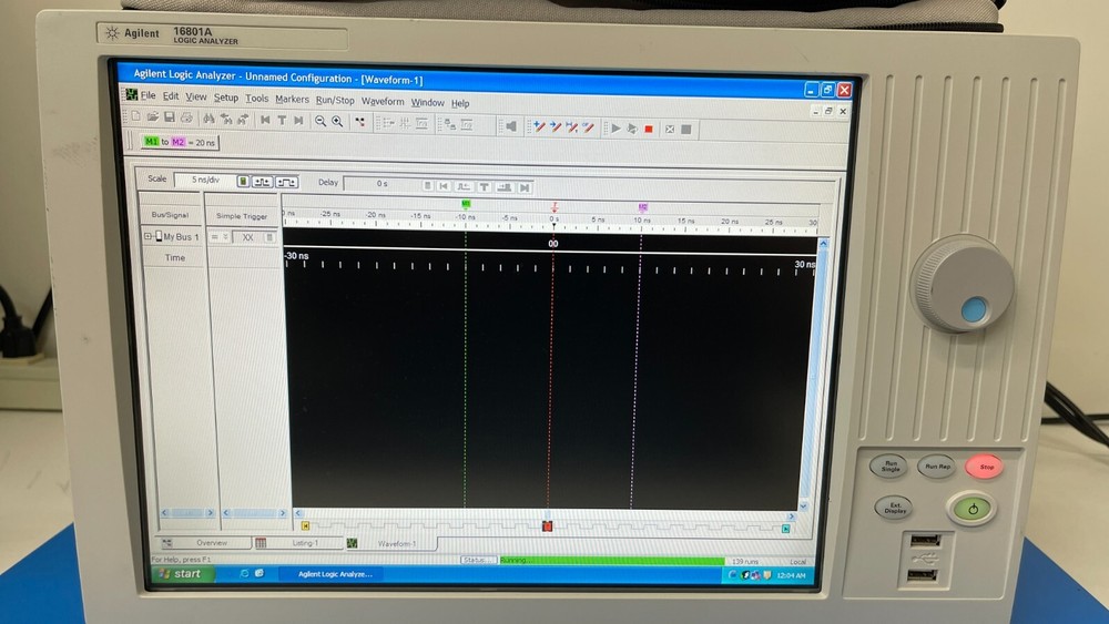 Agilent 16801A Logic Analyzer With Options 101, 102, 111