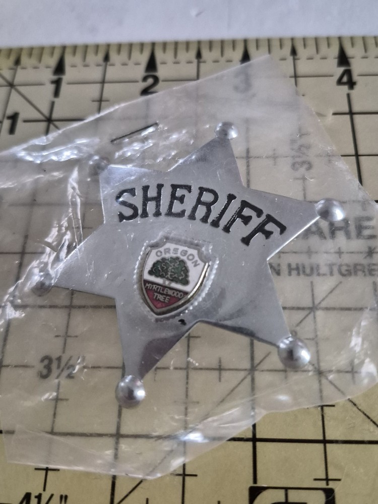 Sheriff's Badge: Oregon Sheriff's Prop Toy Badge