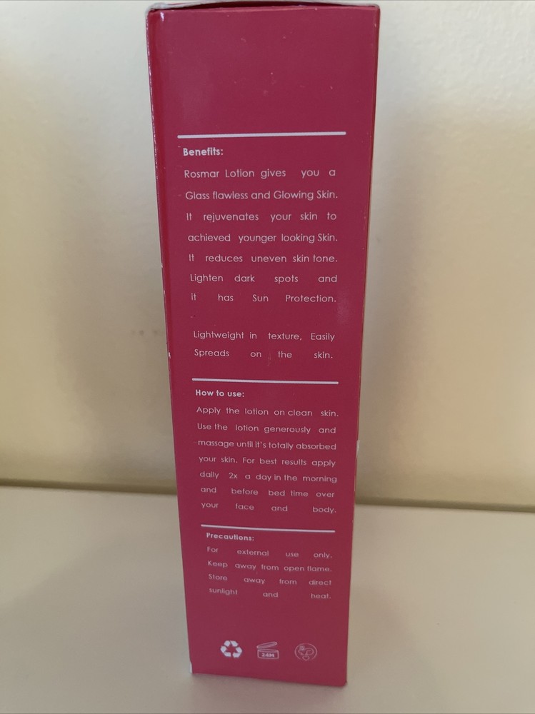 ROSMAR Bleaching Whipped Lotion With SPF 60, 250ml