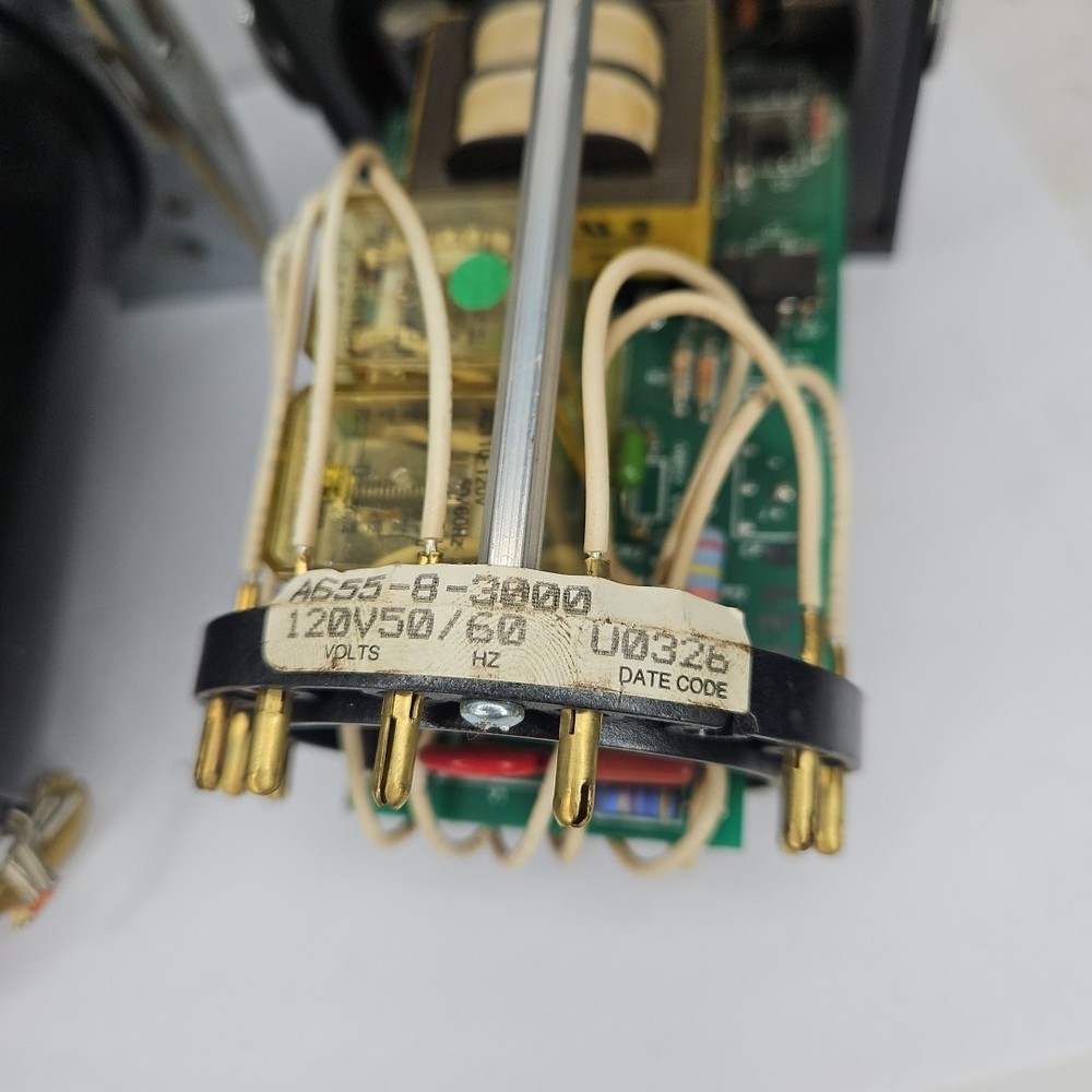 ATC A655-8-3000 Panel MT Digital Timer 120VAC Tenor Microprocessor w/ Diagram