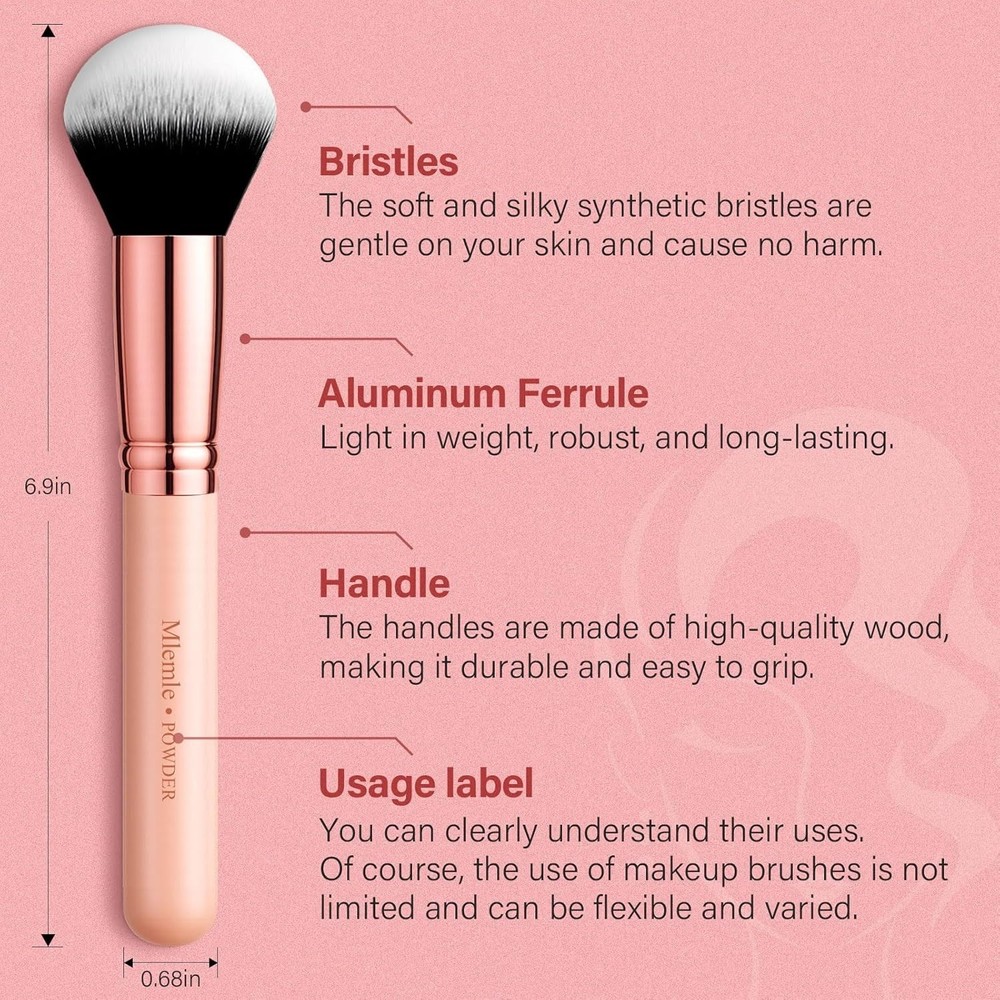 Makeup Brushes Set, Professional 26 Pcs Makeup Kit, Include Foundation Powder B