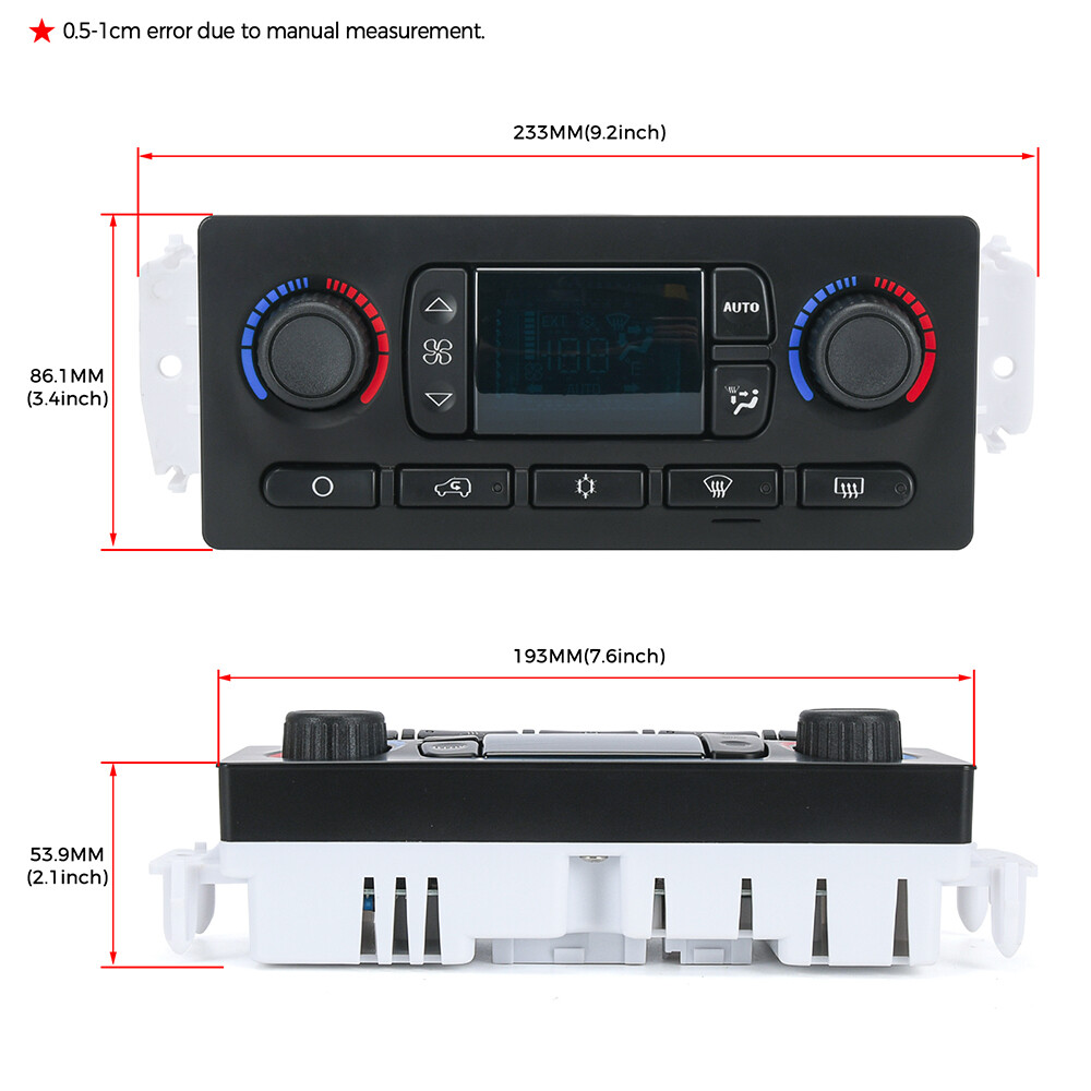 A/C Heater Climate Control Module Panel Switch For 2003-2007 Hummer H2 599-015