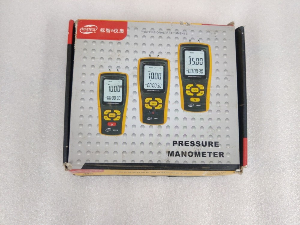 BENETECH GM510 PRESSURE MANOMETER