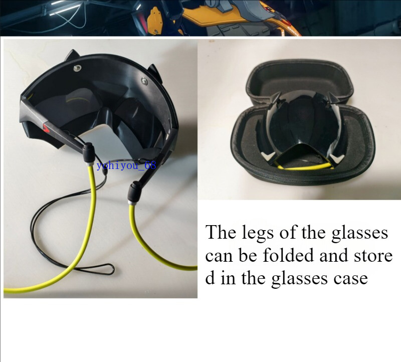 Zenless Zone Zero Trigger Half-face Mask Eye Patch Cosplay Performance Luminous