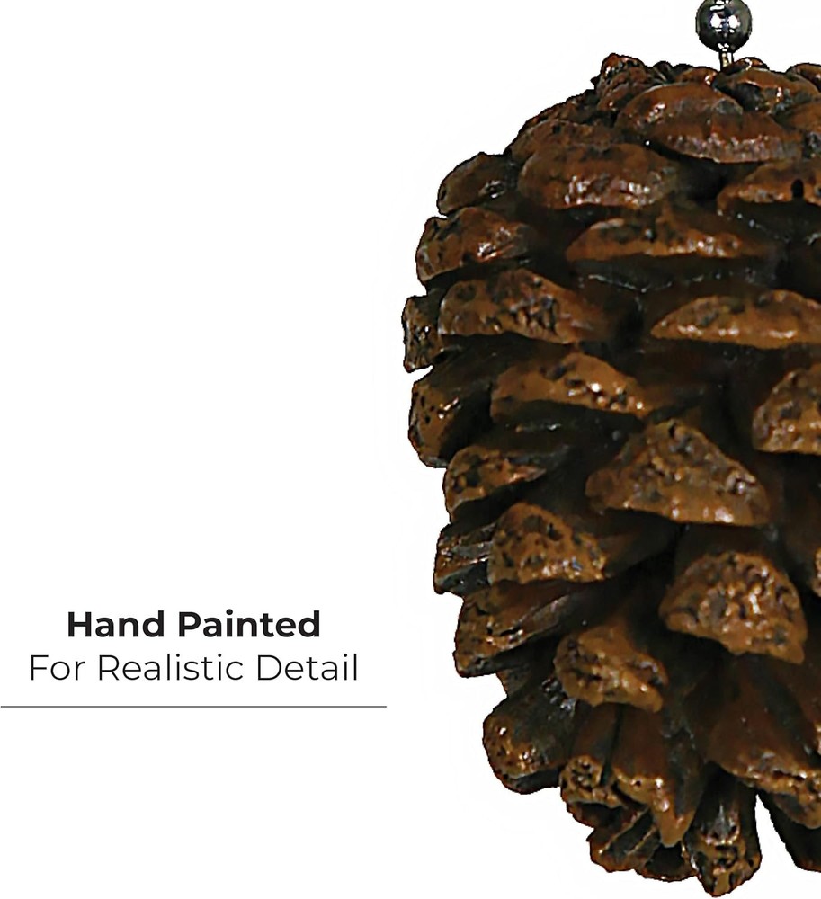 Vintage Ceiling Fan Pull Chain Extension with Pinecone Finial