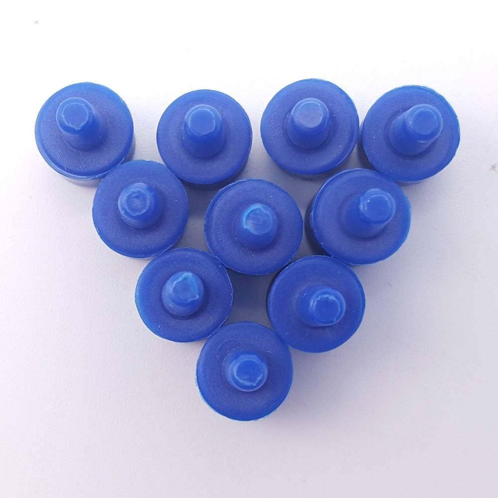 Electronic Battleship Advanced Mission 10 Blue Pegs Replacement Pieces 2012