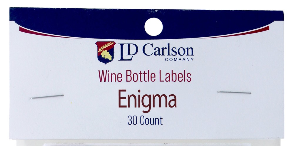 Enigma Labels 30/Pack Varietal Collection