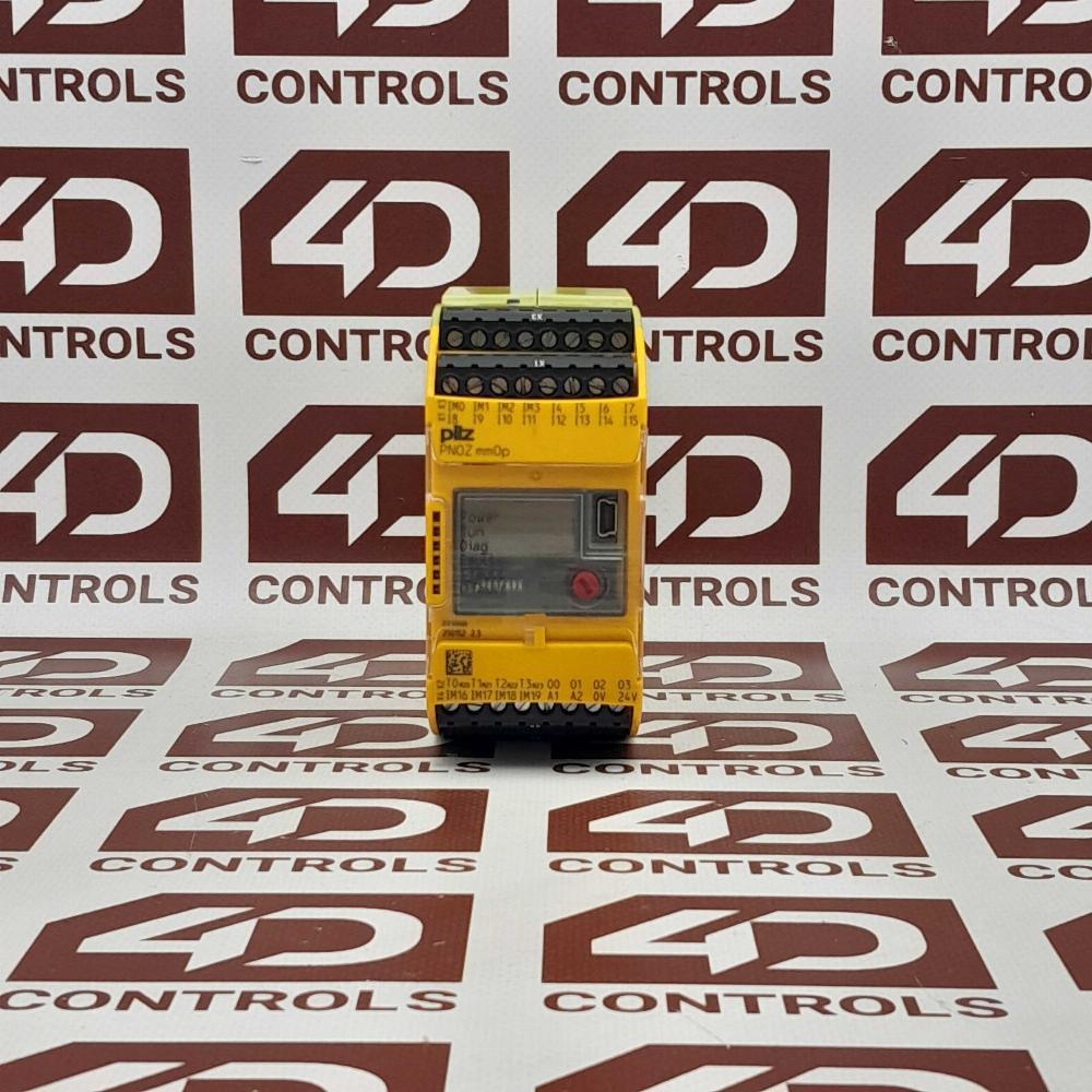 772000 | Pilz | (PNOZ-MM0P-24VDC), Compact Control System, Configurable, Used