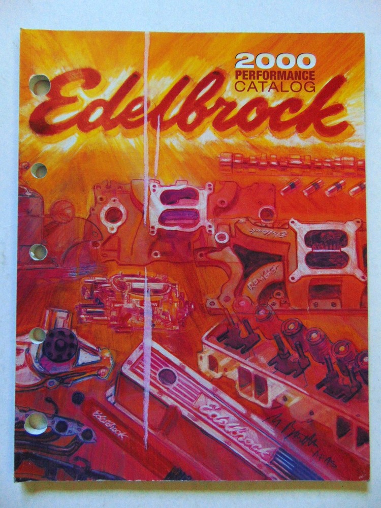 Vintage Original 2000 Edelbrock Performance Catalog