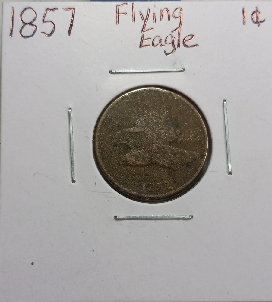 1857 Flying Eagle Cent Penny