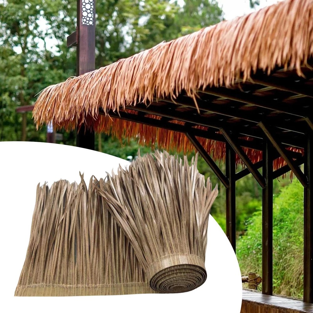 Palm Thatch Roll Straw Roof Thatch Hut Thatch