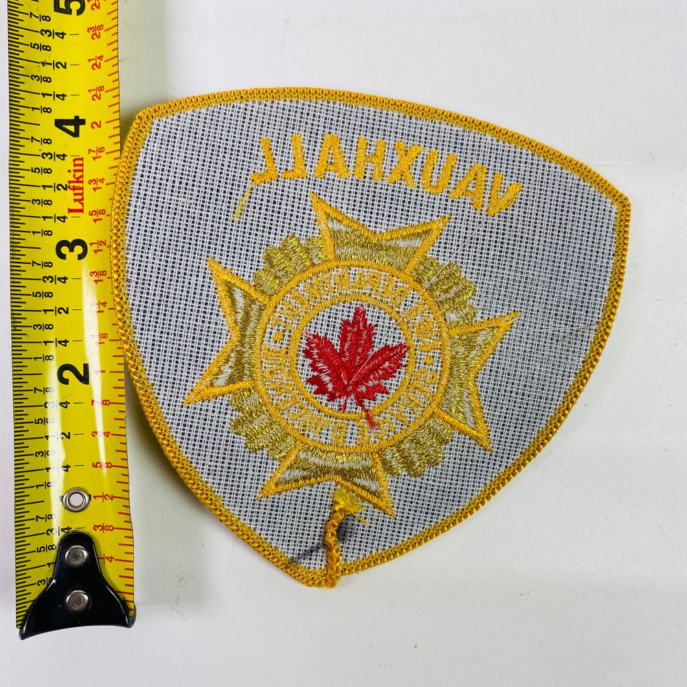 Vauxhall Fire Canada Patch K1