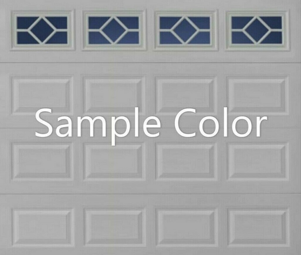 12 Amarr Waterford Replacement Insert for Short Panel Amar Garage Doors Mahogany