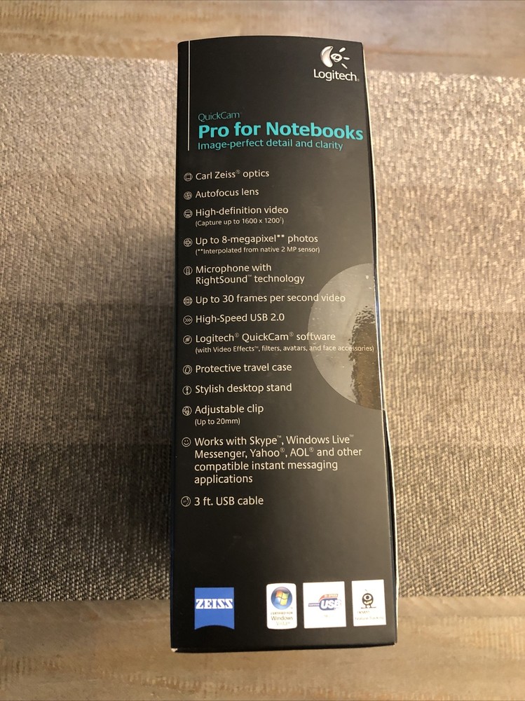 QuickCam Pro For Notebooks-Brand New